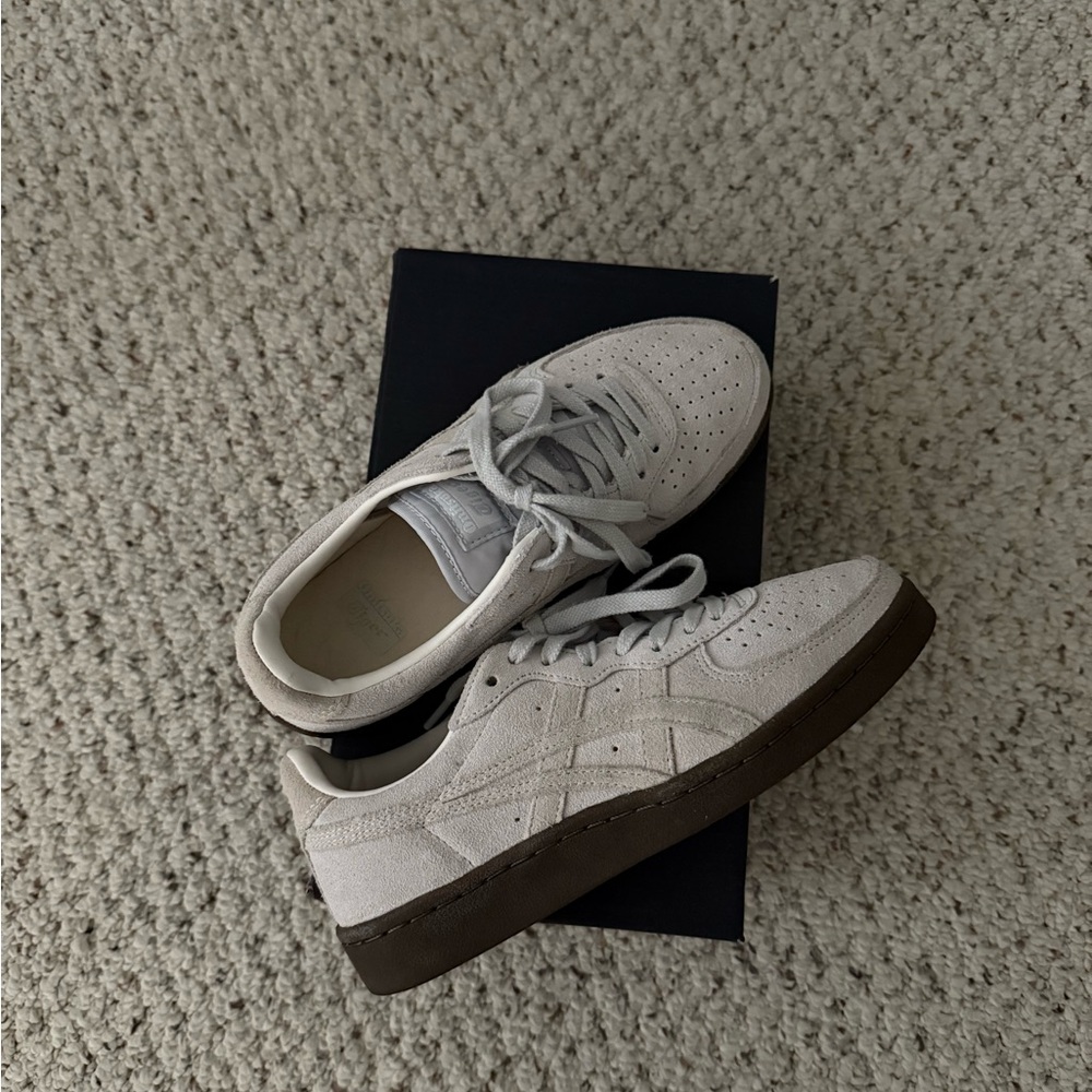 Onitsuka Tiger by Asics Cream Suede Sneakers